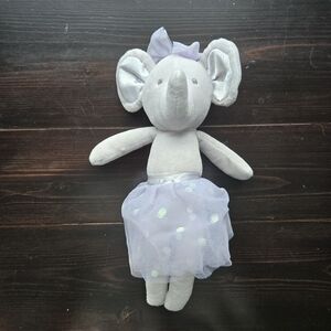 Stephen Joseph Ellie The Elephant Gray Plush Stuffed Animal Baby Kids Toy